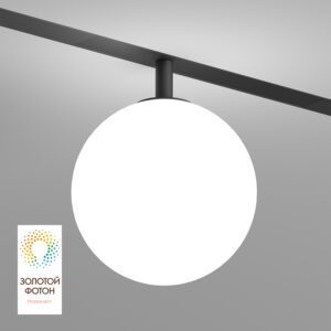 DK8051-BK Рассеивающий светильник SMART MOON 5W DIM 3000K-6000K, ?130мм, черный, акрил