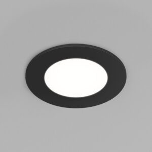 DK3101-BK Встраиваемый влагозащищенный светильник, IP65, до 10 Вт, LED, GU5,3, черный